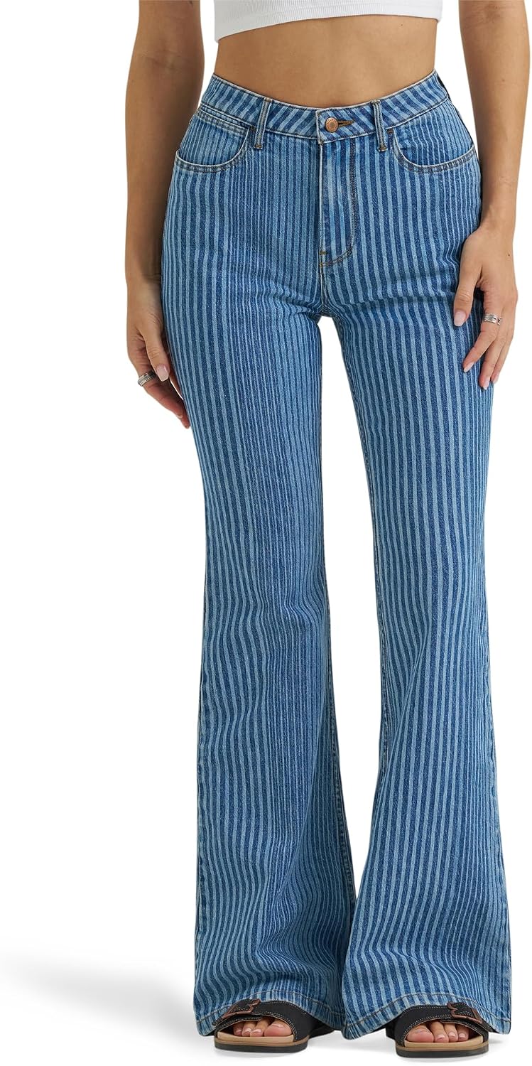 Wrangler Women’s High-Waisted Fierce Flare
