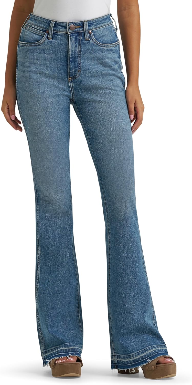Wrangler Women’s Retro Bailey High Rise Flare Jeans