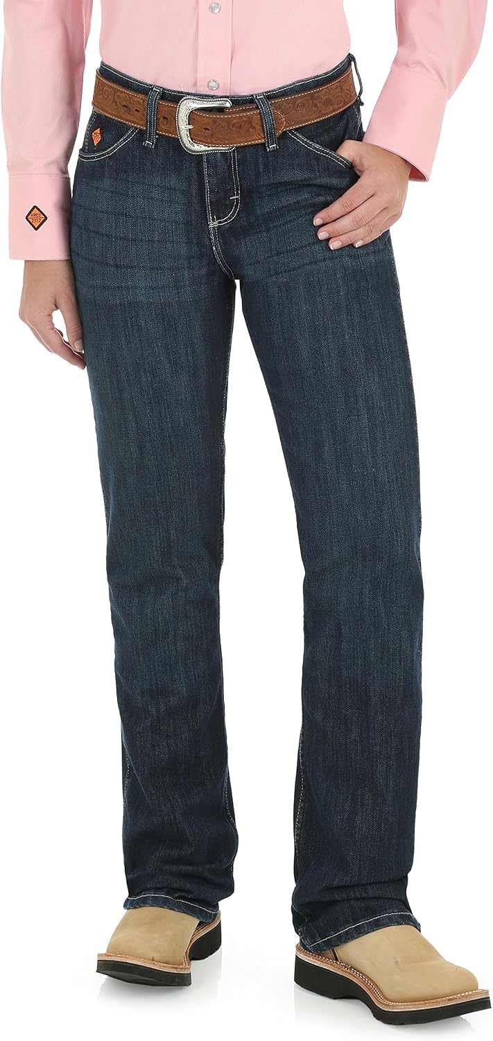 Wrangler Women’s Fr Western Mid Rise Boot Cut Jean