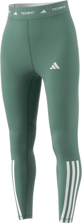adidas Womens Techfit 3-Stripes 7/8 Training Leggings