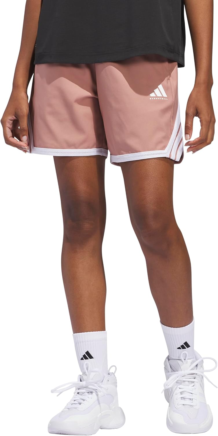 adidas Womens Crazy Lite Shorts Basketball Casual Bottoms Casual – Black
