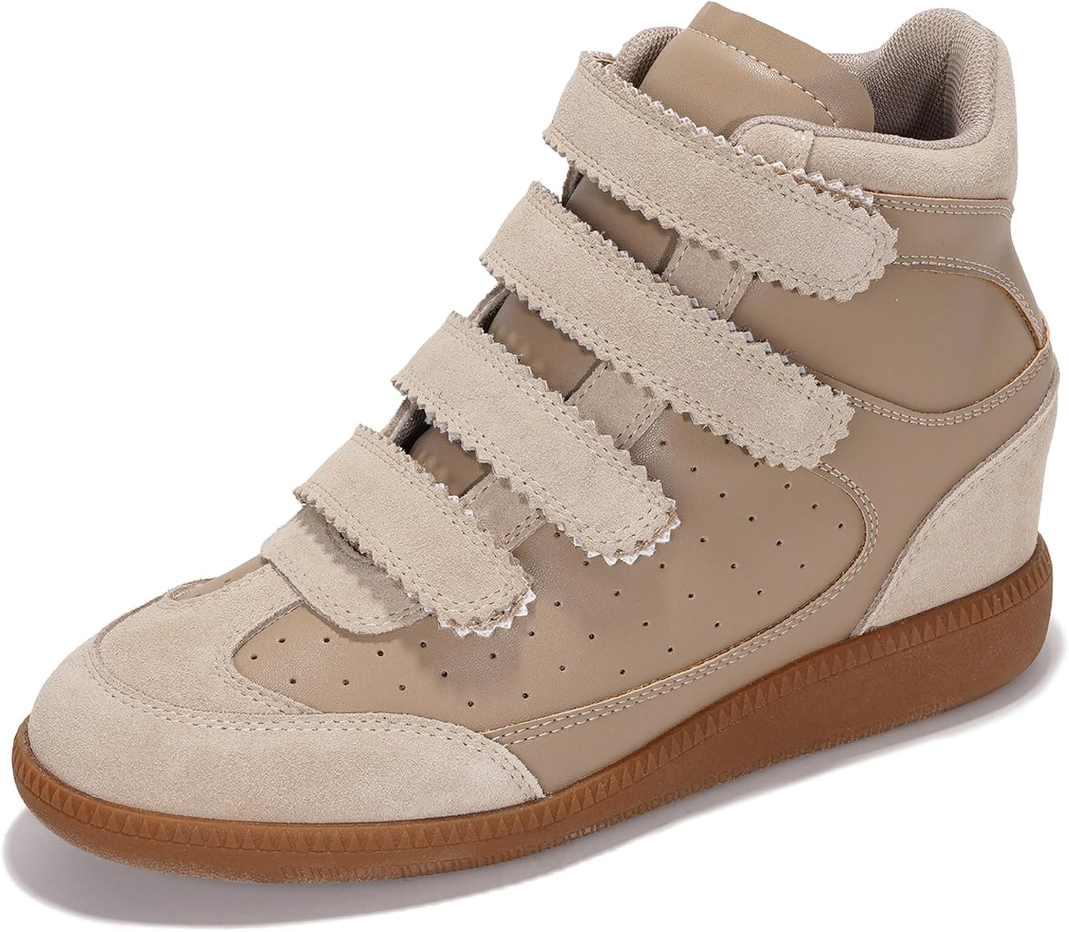 Project Cloud Wedge Sneakers for Women – Memory Foam Insole Womens Sneakers – Lightweight & Hi Top Womens Shoes – Stylish Spring Shoes for Women 2026 (Marant)