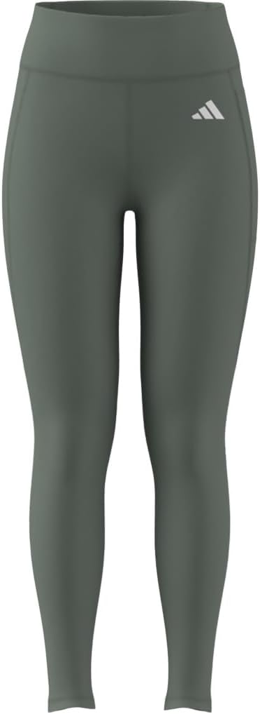 adidas Womens Optimé Essentials Stash Pocket Full-Length Leggings Casual – Black