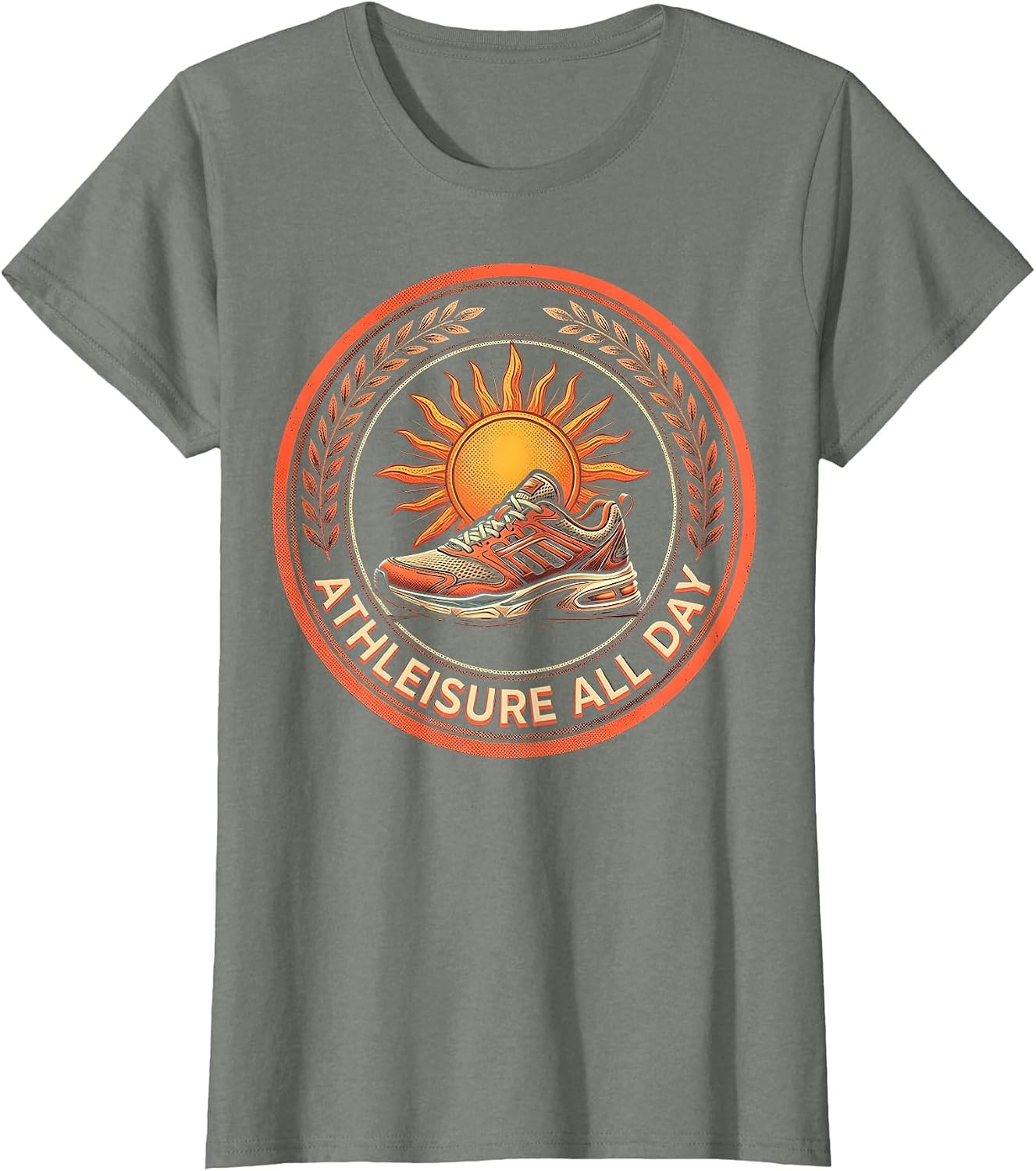 Athleisure All Day Summer Style Women Design T-Shirt