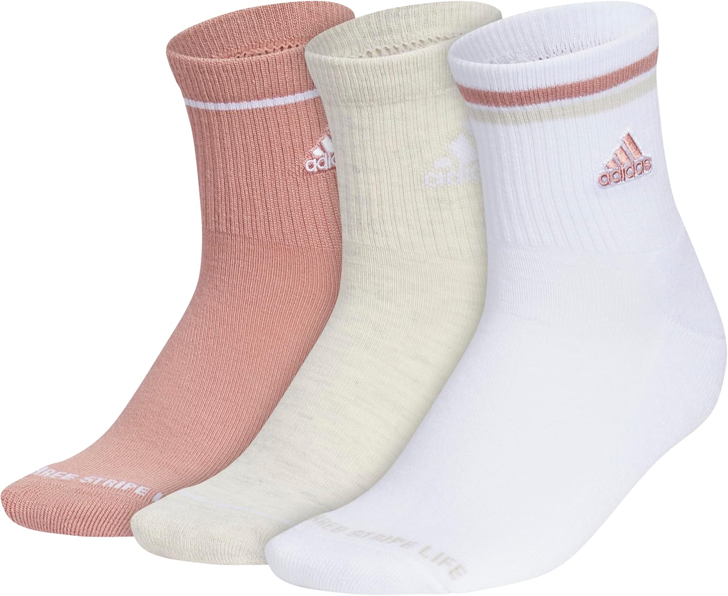 adidas Women’s Cushioned Sport Socks 3 Pairs